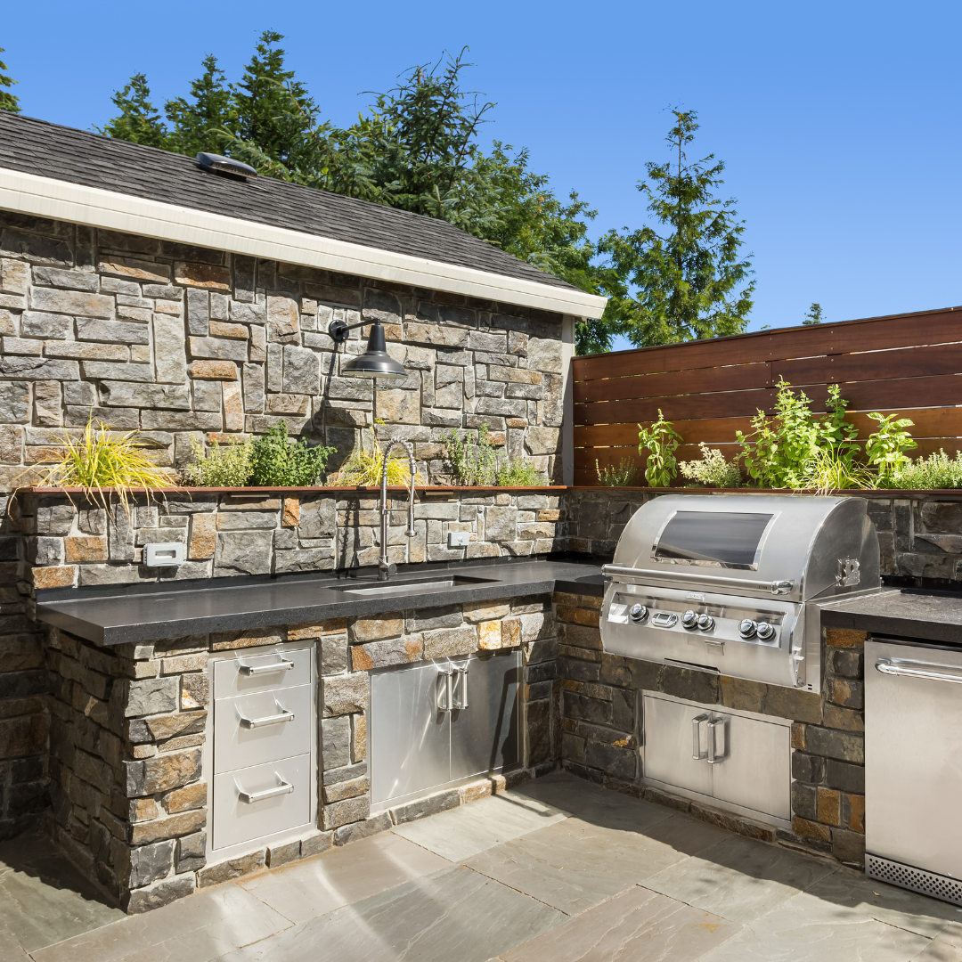 Not Just Flooring: 10 Ways to Use Tile in Your Outdoor Cooking Space