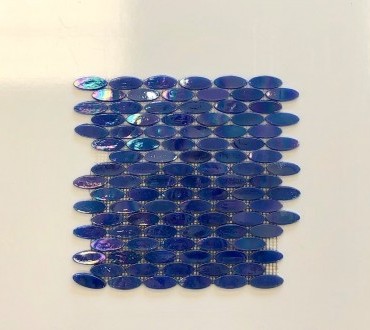 SA-64 Oval Azzurre Glass